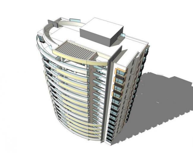 SketchUp Residential Models: Modern High-Rise and Contemporary Housing Designs