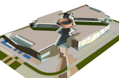 Modern Multi-Story Commercial Complex in SketchUp-BIM WORLD