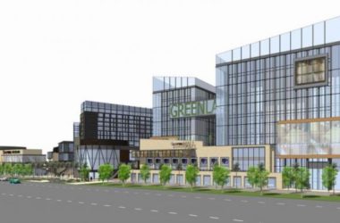SketchUp Business Model: Modern Multi-Story High-Rise Mixed-Use Commercial Street-BIM WORLD