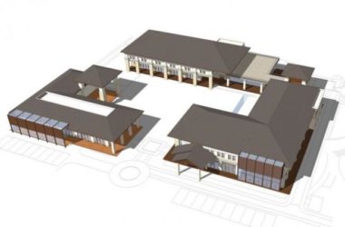 SketchUp Multi-Story Hotel and Homestay Model in Modern Chinese Style-BIM WORLD