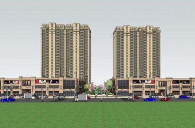 SketchUp Residential Models: High-Rise Apartments, Ground-Floor Commercial Spaces, and Neoclassical Designs-BIM WORLD