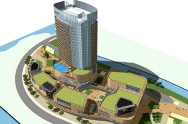 SketchUp Complex Model: Multi-Story Commercial Street, High-Rise Hotel, and Modern Architectural Complex-BIM WORLD