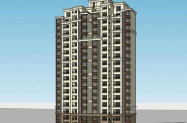 SketchUp Models: High-Rise Residential Buildings in Neoclassical Style-BIM WORLD