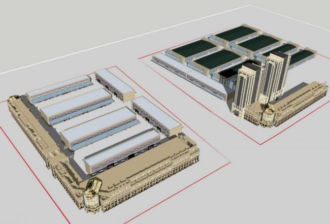 Sketchu Industrial Building | Modern Multi-Story Industrial Design