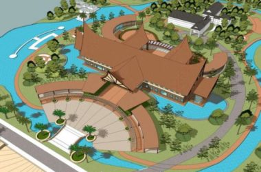 SketchUp Multi-Story Hotel Model | Classical Southeast Asian Design-BIM WORLD