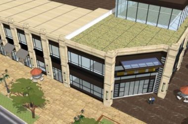 SketchUp Business Model: Multi-Story Neoclassical Commercial Street Design-BIM WORLD