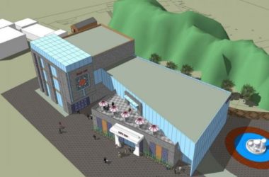 Multi-Story Book Bar Library Sketchup Model | Contemporary Chinese Cultural Architecture-BIM WORLD