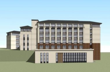 Multi-Story French Classical School Building Model | Educational Architecture in SketchUp-BIM WORLD