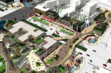 SketchUp Business Model: Modern Multi-Story Commercial Street Design-BIM WORLD