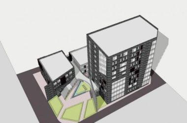 SketchUp Residential Model | Multi-Story Commercial and Residential Building with Modern Architecture-BIM WORLD