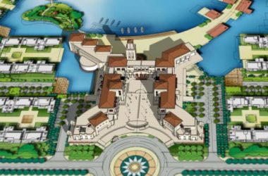 SketchUp Business Model: Multi-Level Commercial Entrance Featuring Spanish and Classical Styles-BIM WORLD
