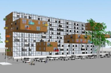 Modern Multi-Story Residential Apartment Model in SketchUp-BIM WORLD