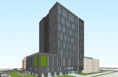 Modern Multi-Story Office Model in SketchUp-BIM WORLD