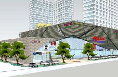 SketchUp Business Model: Modern Multi-Story Commercial Shopping Center Design-BIM WORLD