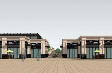 SketchUp Business Model: Multi-Story Commercial Podium in Neoclassical Style-BIM WORLD
