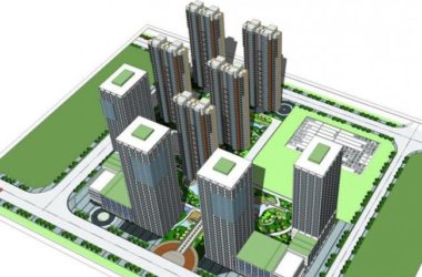 Modern High-Rise Office Building Model in SketchUp-BIM WORLD