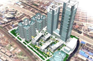 Modern Super High-Rise Office Building Model in SketchUp-BIM WORLD