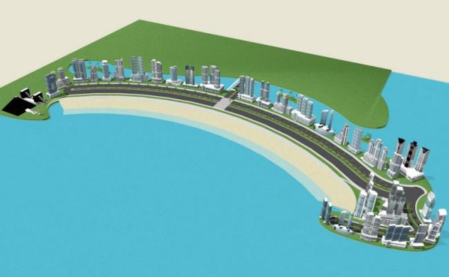 Modern High-Rise Office Building Model in SketchUp