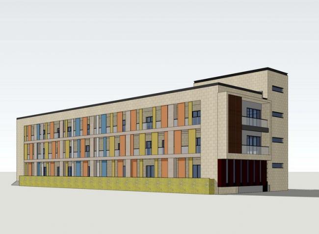 Modern Multi-Story School and Kindergarten Design | Educational Architecture in SketchUp