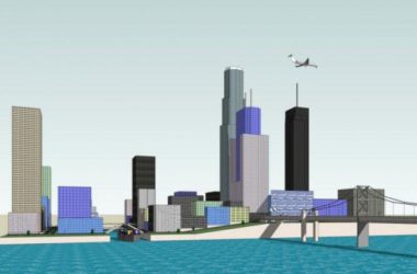 SketchUp Material Models for Modern Super Tall Buildings-BIM WORLD