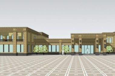 SketchUp Business Model: Multi-Story Sales Center in Simplified European Classical Style-BIM WORLD