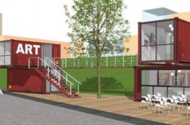 SketchUp Business Model: Multi-Story Modern Container Homes for Residential and Commercial Use-BIM WORLD