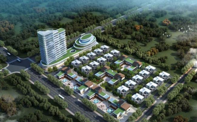 Modern Multi-Story Mixed-Use Residential and Commercial SketchUp Model