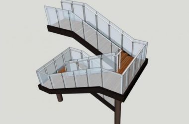 SketchUp Material Models: Outdoor Staircase Component Textures-BIM WORLD