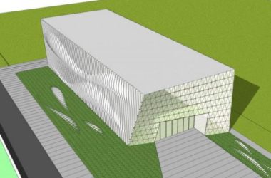 Modern Multi-Story Park Architecture | SketchUp Cultural Model-BIM WORLD