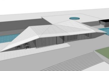 Modern Multi-Story Park Architecture | SketchUp Cultural Model-BIM WORLD