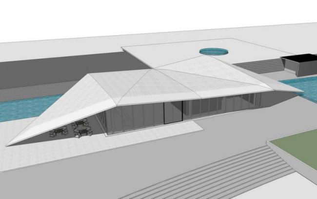 Modern Multi-Story Park Architecture | SketchUp Cultural Model