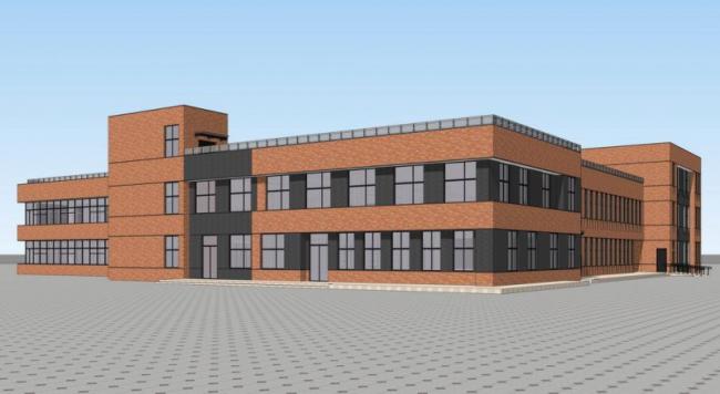 Sketchu Industrial Building: Modern Multi-Story Industrial Architecture