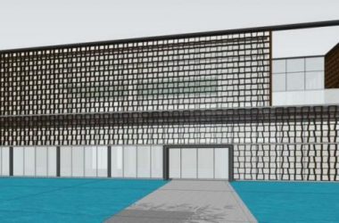 SketchUp Business Model: Multi-Story Clubhouse in New Chinese Style Commercial Architecture-BIM WORLD
