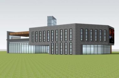 SketchUp Business Model: Multi-Story Commercial Building in Modern Chinese Style-BIM WORLD