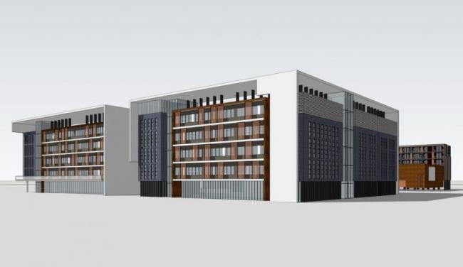 Modern Multi-Story School Design | Educational Architecture in SketchUp