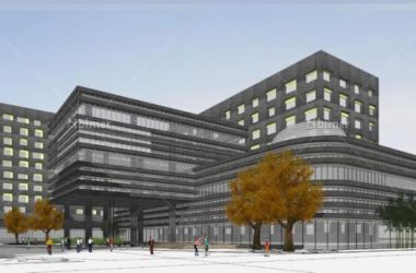 Modern Multi-Story Hotel Model in SketchUp | Commercial Building Design-BIM WORLD