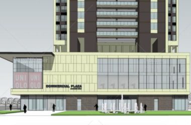 SketchUp Design: Multi-Story Mixed-Use Complex with High-Rise Residential and Ground-Floor Retail in Modern Style-BIM WORLD