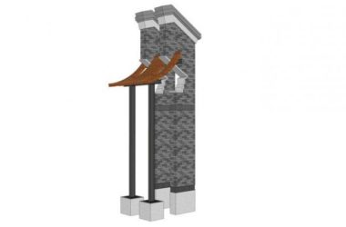 SketchUp Material Model | Huizhou Horsehead Wall SU Component-BIM WORLD