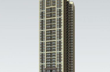 Art Deco High-Rise Residential Architecture in SketchUp-BIM WORLD