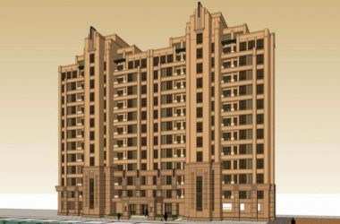 SketchUp Residential Model: High-Rise Art Deco and Classical Style Architecture-BIM WORLD