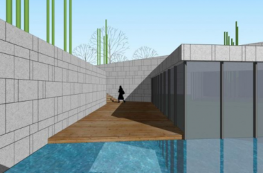 Modern Multi-Story Park Architecture | SketchUp Cultural Model-BIM WORLD