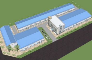 Sketchu Industrial Building: Modern Multi-Story Factory and Office Space-BIM WORLD