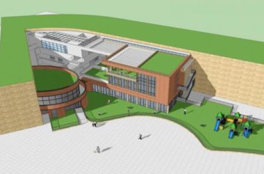 Modern Multi-Story School and Kindergarten Building | SketchUp Model-BIM WORLD