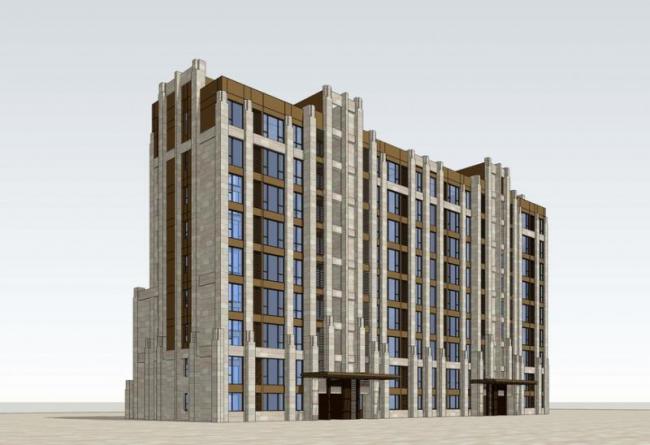 SketchUp Residential Models: Small and High-Rise Classical Style Buildings
