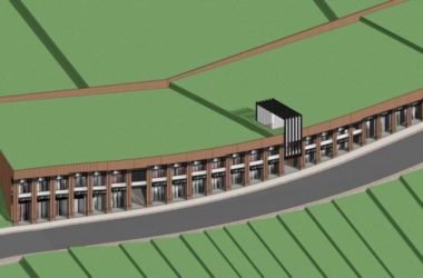 SketchUp Business Model: Modern Multi-Story Commercial Podium Design-BIM WORLD