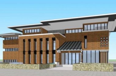 Modern Multi-Story Office Building Model in SketchUp-BIM WORLD