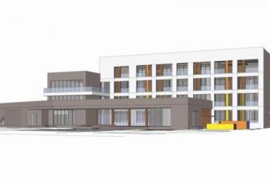 Modern Multi-Story School and Kindergarten Model in SketchUp-BIM WORLD