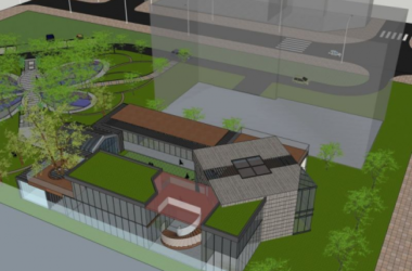 SketchUp Business Model: Multi-Story Sales Department in a Modern Commercial Building-BIM WORLD
