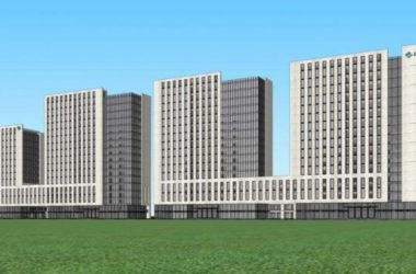 Modern High-Rise Office Building Model in SketchUp-BIM WORLD