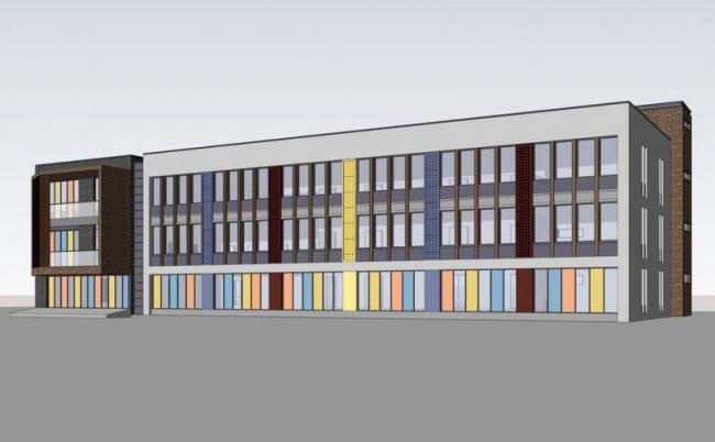 Modern Multi-Story Kindergarten School Design | Educational Architecture in SketchUp